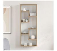 Wall Shelf Artisan Oak 36x16x90 cm Engineered Wood Floating Display Shelf 40kg.