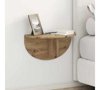 vidaXL Wall Shelf 2 pcs Artisan Oak 48 x 24 x 24 cm Engineered Wood