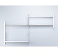 Wall shelf basic module E Oncono White - ONCONO MODUL E WEISS
