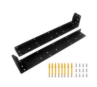 Wall Shelf Bracket Suspended Tripod Shelf Wall Fixed Partition Storage Rack Thicked Invisible L Brackets Enduring Heavy Duty Metal Shelves Brackets