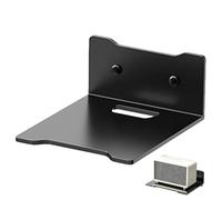 Wall Shelf Bracket - Universal Mounting Bracket for Router and Speakers | TV Receiver, Projector, WiFi Speaker, Storage for Home Office, Practical and Sturdy Attachment