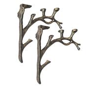Wall Shelf Brackets - Heavy Loaded Wall Mounted Support - 2 Pieces Floating Wooden Shelves Brackets - For Books Planters Balcony Bedroom Corner Living Room Kitchen Office Garage Library Openh