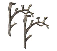 Wall Shelf Brackets | High Strength Wall Shelf - 2 Pieces of Decorative Bookcase Support - for Decorative Books Vases Balcony Bedroom Corner Living Room Corner