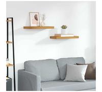 Wall Shelf Brown 50x23.5x4cm Engineered Wood Floating Modern Display for kitchen