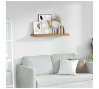 Wall Shelf Brown Engineered Wood 80x23.5x4cm Slim Floating Shelf Modern for Home