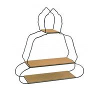 Wall Shelf | Buddha Wire | H60cm x W57.5cm x D10.1cm | pack of 1