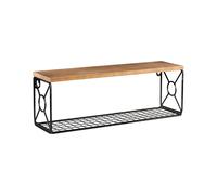 Wall Shelf COMPRIDA Metal Black