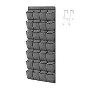 Wall Shelf Container Case Wardrobe Storage Bag 28 Pockets for Shoes, Clothes, Caps, Stationery and Cosmetic Accessories Shoe Holder Bag for Narrow Door Storage Rack for Dorm Room Shoe Organizer