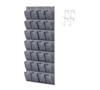 Wall Shelf Container Case Wardrobe Storage Bag 28 Pockets for Shoes, Clothes, Caps, Stationery and Cosmetic Accessories Shoe Holder Bag for Narrow Door Storage Rack for Dorm Room Shoe Organizer