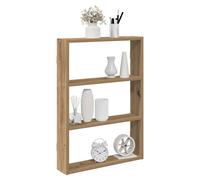 Wall Shelf Floating Artisan Oak 43x9x60cm Engineered Wood Wall-mounted Storage.