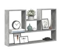 (concrete grey) vidaXL Wall Shelf Floating Shelf Display Storage Shelf Engineered Wood