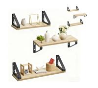 Relaxdays Wall shelves, 3 sizes