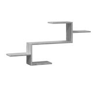(concrete grey) vidaXL Wall Shelf Floating Shelf Storage Shelf Engineered Wood