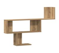 (oak) vidaXL Wall Shelf Floating Shelf Storage Shelf Engineered Wood