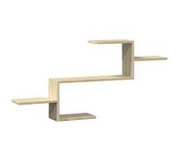 Wall Shelf Floating Shelf Hanging Wall Storage Shelf Engineered Wood vidaXL