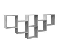 Wall Shelf Floating Shelf Rack Wall Cube Storage Shelf Engineered Wood vidaXL
