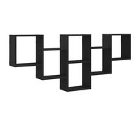 vidaXL Wall Shelf White 159x18x66 cm Engineered Wood