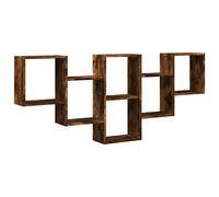 Wall Shelf Floating Shelf Rack Wall Cube Storage Shelf Engineered Wood vidaXL