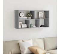 Wall Shelf Floating Shelf Storage Rack Display Shelf Engineered Wood vidaXL