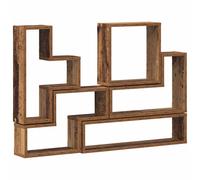 Wall Shelf Floating Shelf Wall Mounted Storage Rack Engineered Wood vidaXL