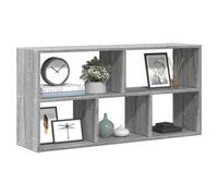 Wall Shelf Grey Sonoma 100x25x50 cm Engineered Wood Floating Shelf Heavy Duty