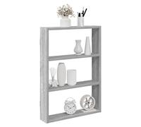 Wall Shelf Grey Sonoma 43x9x60 cm Engineered Wood Floating Decorative Slim Shelf
