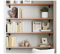 Wall Shelf Light Brown 100x20x2 cm Oak Live Edge Untreated Wood Rustic 20mm Hand