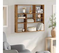 Wall Shelf Wall-Mounted Shelf Storage Display Rack Engineered Wood vidaXL
