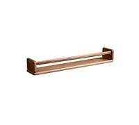 Wall Shelf Solid Wood Bookshelf Living Room Wall Magazine Rack Black Walnut Wall Mount Storage Rack Kitchen Spice Racks Floating Shelves for Wall Decor and Storage (Size : Length 60cm/23.6in)