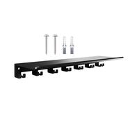 Wall Shelf - Storage Rack | Floating Shelves For Wall | Walls Mounted Equipment Hanger | Heavy-Duty Steel Floating Shelf For Organized Fitness Room & Workout Accessories
