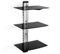 tectake Wall Shelf in Black TECTAKE Black