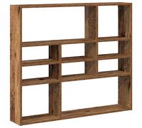 vidaXL Wall Shelf Old Wood 90x16x78 cm Engineered Wood floating shelf