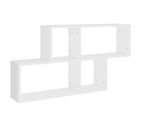Wall Shelf Wall-Mounted Shelf Storage Display Rack Engineered Wood vidaXL