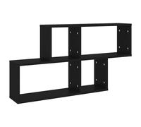 Wall Shelf Wall-Mounted Shelf Storage Display Rack Engineered Wood vidaXL