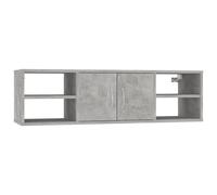 Wall Shelf Wall-Mounted Shelf Storage Display Rack Engineered Wood vidaXL