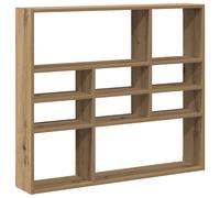 vidaXL Wall Shelf Artisan Oak 90x16x78 cm Engineered Wood floating shelf