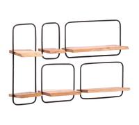 vidaXL Wall Shelves 5 pcs Solid Wood Acacia floating shelf wall floating shelf