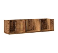 Vidaxl Cd Wall Shelf Old Wood 75X18X18 Cm Engineered Wood