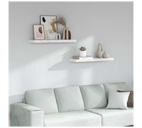 Wall Shelf Wall-mounted with Storage Engineered Wood Home Furniture vidaXL