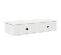 vidaXL Wall Shelf with Drawers Sonoma Oak 80x34x17 cm Engineered Wood