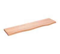 Wall Shelf Wooden Floating Shelf Display Shelf Treated Solid Wood Oak vidaXL
