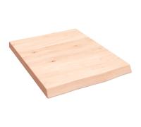 (brown, 40 x 50 x 4 cm) vidaXL Wall Shelf Wooden Floating Shelf Display Shelf Treated Solid Wood Oak