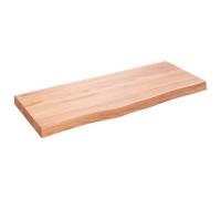 Wall Shelf Wooden Floating Shelf Display Shelf Treated Solid Wood Oak vidaXL
