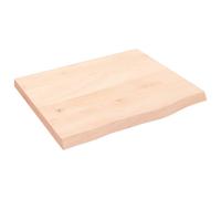 Wall Shelf Wooden Floating Shelf Display Shelf Treated Solid Wood Oak vidaXL