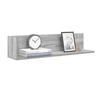 Wall Shelves 2pcs. Grey Sonoma Engineered Wood 75x16.5x16.5cm Floating L-Shaped