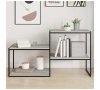 Wall Shelves 4pcs Grey Sonoma Engineered Wood 60 x 40 x 1.5 cm Floating Modern.