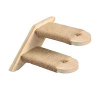 Wall Shelves, Climbing Steps for the Wall, Space-Saving, Safe | Natural Pine Wood for Kitty Supplies, Wall Mounted Climbing Shelf Stairs, Indoor Activity,