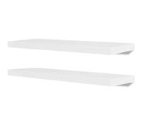 Wall Shelves Display Hanging Shelf Storage Bookcase Bookshelf White vidaXL