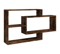 Vidaxl Wall Shelf Smoked Oak 104X20X58.5 Cm Engineered Wood