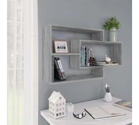 Wall Shelves Floating Rack Display Shelf Bookshelf Engineered Wood vidaXL